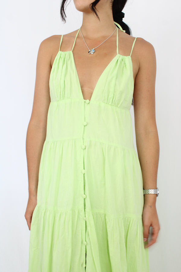 Charlie Holiday - Tiered Halter Dress