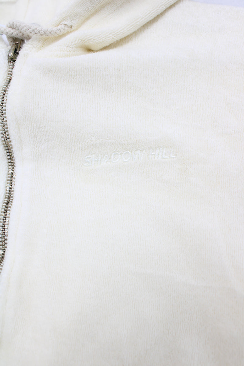 Shadow Hill - Terrycloth Cropped Hoodie