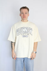 You Know Clothing - Collegiate Text Tee