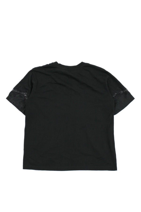 3.1 Phillip Lim - Lace and Satin Detail Tee