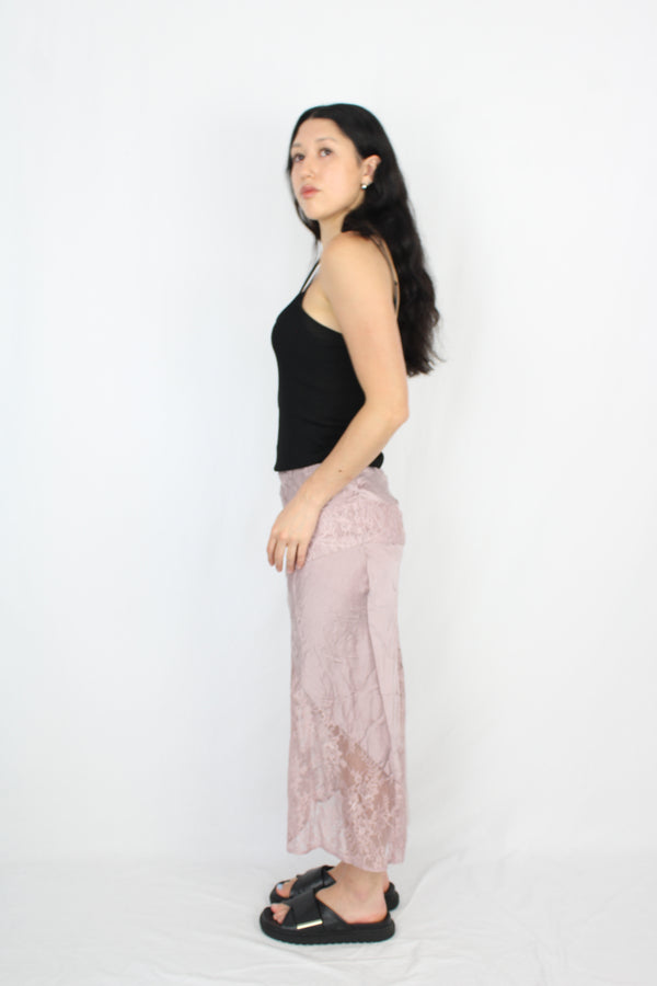 Free People - Silk Lace Skirt