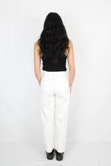 Kowtow - White Cropped Jeans