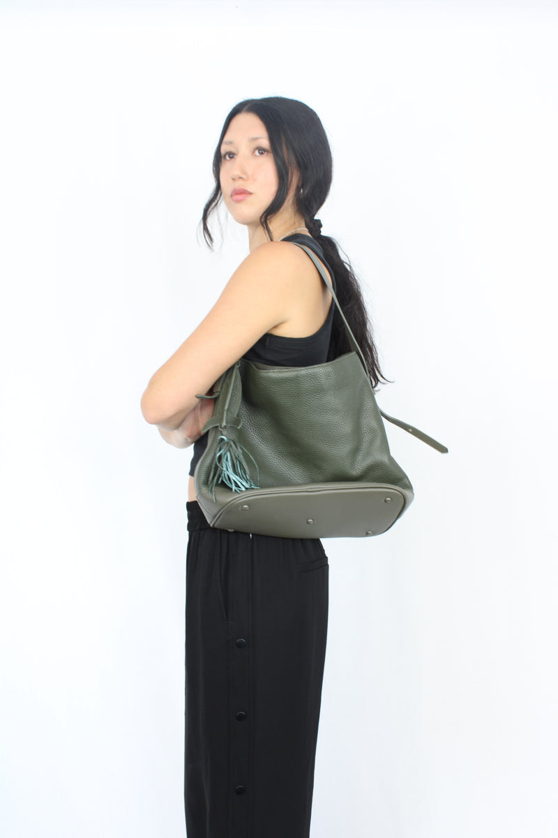 Benah for Karen Walker - Leather Shoulder Bag