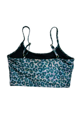 Metallic Leopard Sports Bra