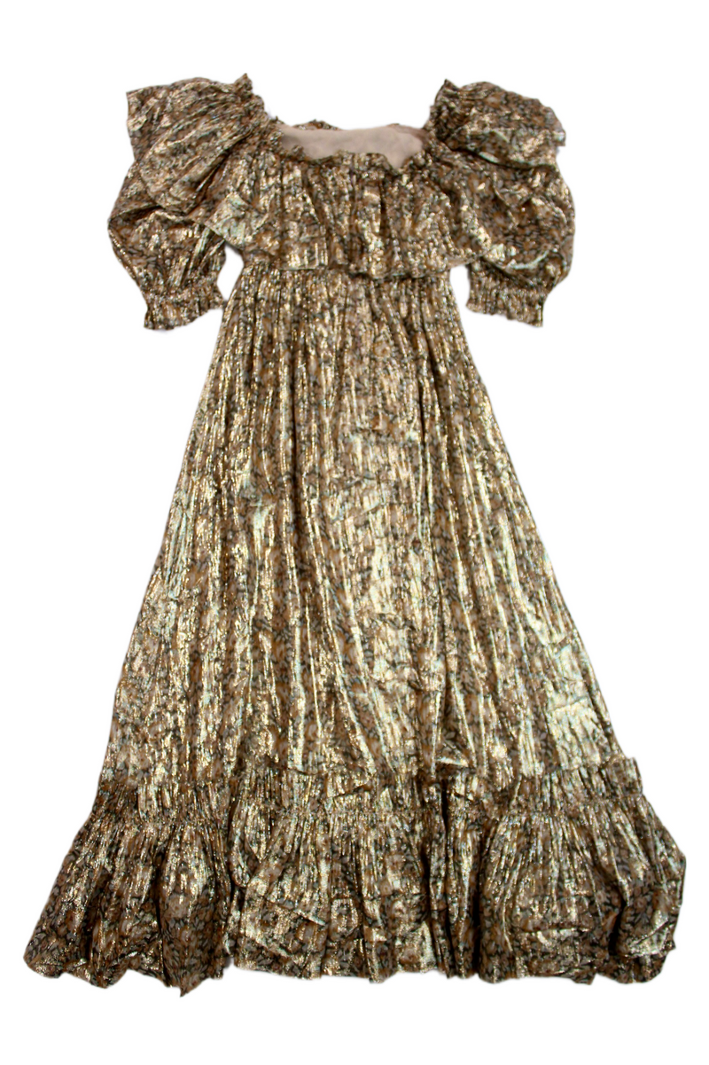 Love shack fancy metallic dress online