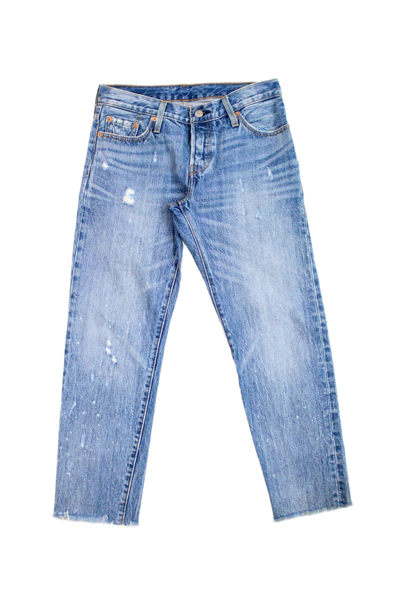 Levi Strauss & Co - Distressed Cut Off Jeans