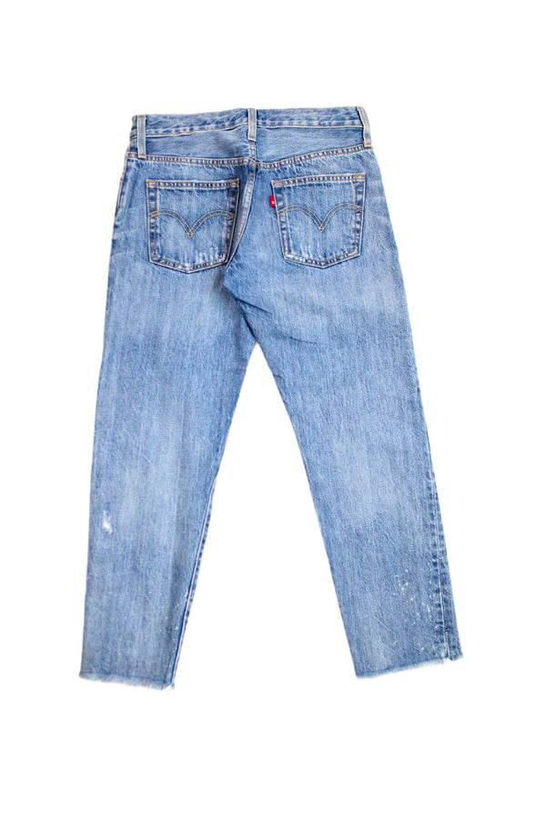 Levi Strauss & Co - Distressed Cut Off Jeans