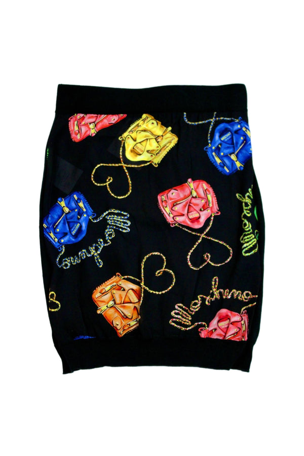 Moschino - Bag Print Tube Top/Skirt