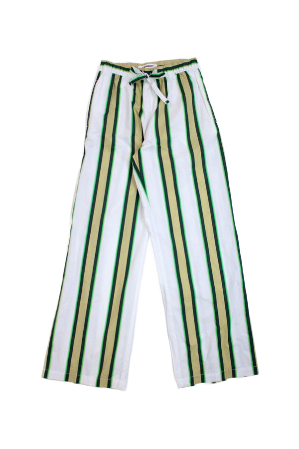 Venroy - Striped Cotton Pants