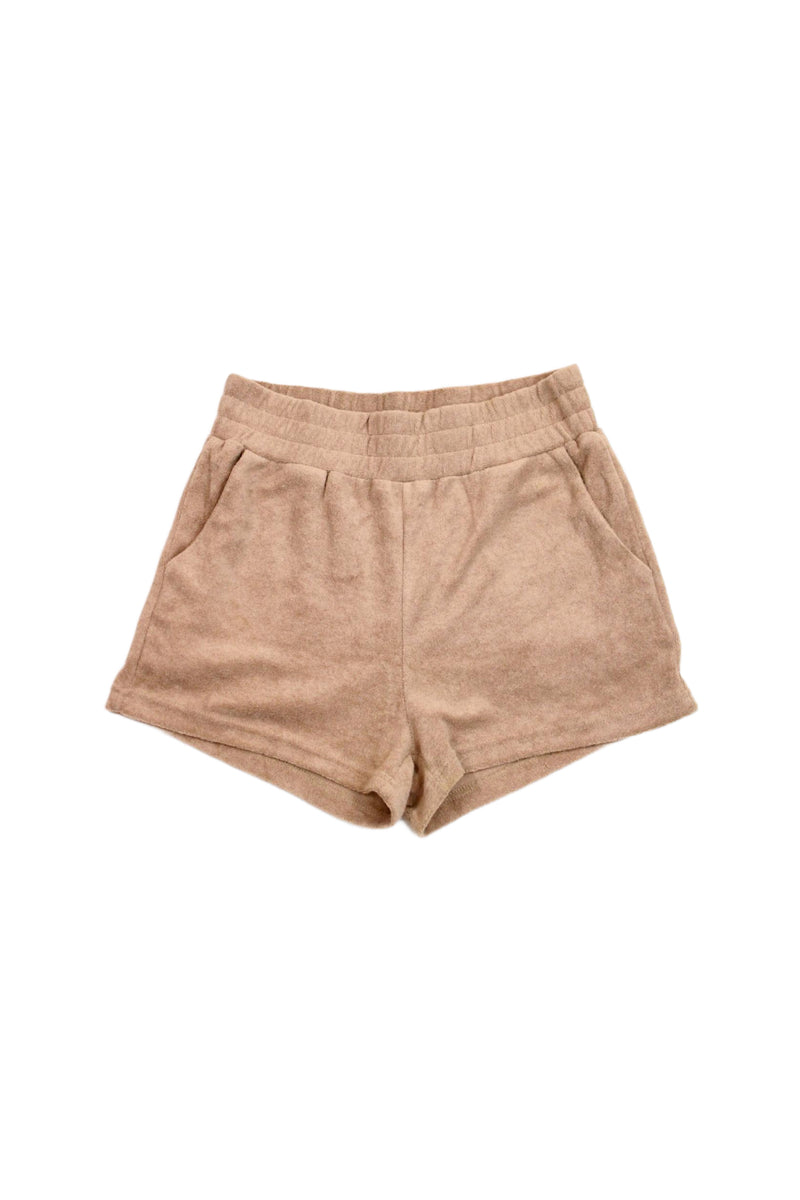 Tic Toc - Terry Towelling Mini Shorts