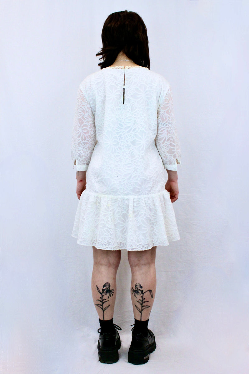 TULAROSA - Lace Trim Dress