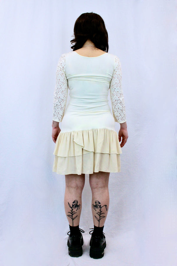 See by Chloe - Ruffle Hem Lace Dress