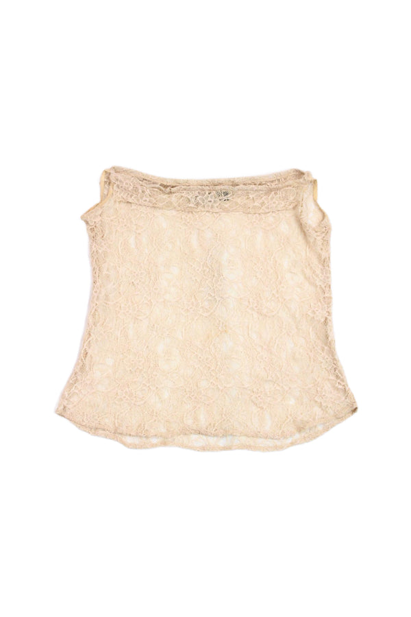Reformation - Sheer Lace Top