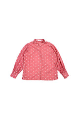 MNG - Spotted Embroidery Shirt