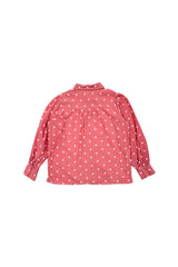 MNG - Spotted Embroidery Shirt