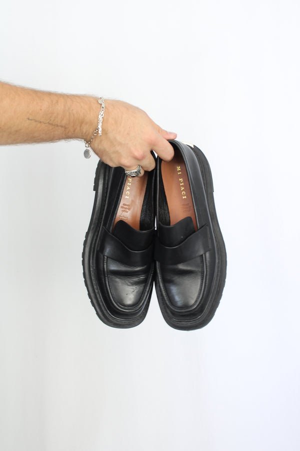 Chunky Leather Loafer