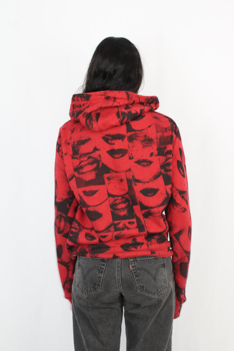 Lips Zip-Up Hoodie