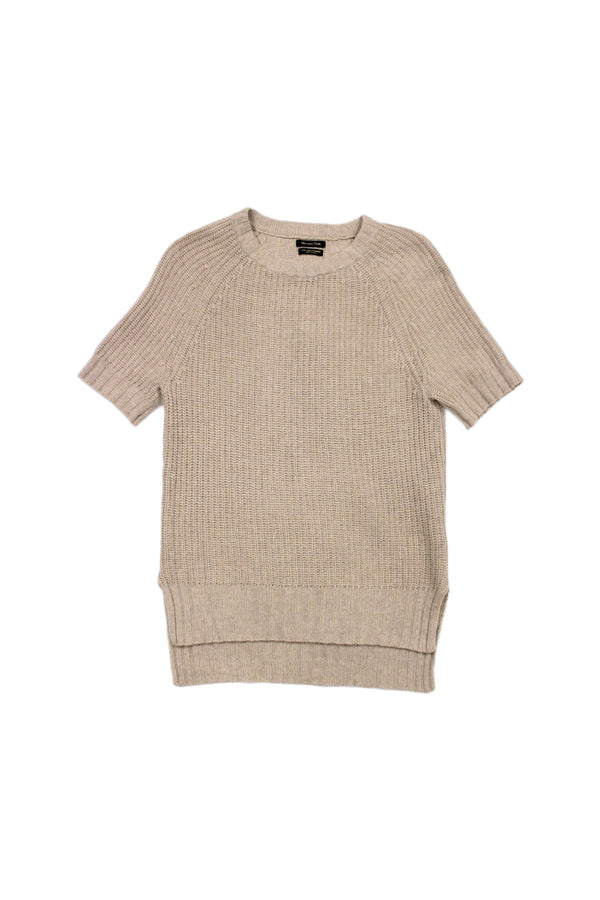 Massimo Dutti - Short Sleeve Chunky Knit