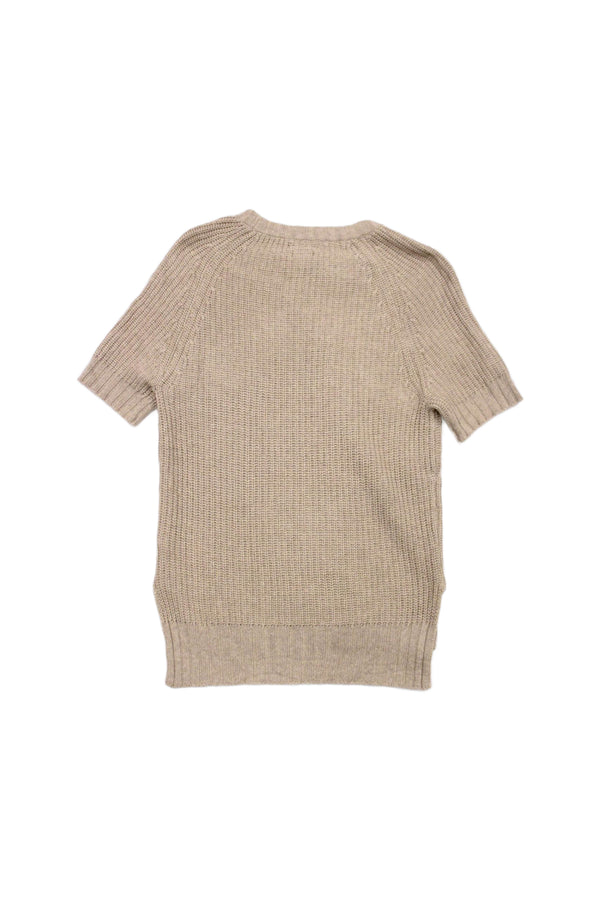 Massimo Dutti - Short Sleeve Chunky Knit