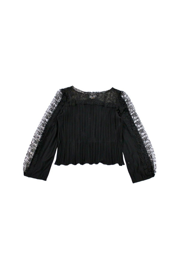 Conti-Lee New York - Heat Pleat & Lace Top