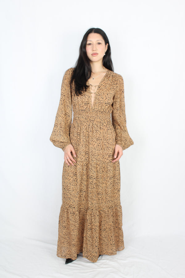 Charlie Holiday - Animal Maxi Dress