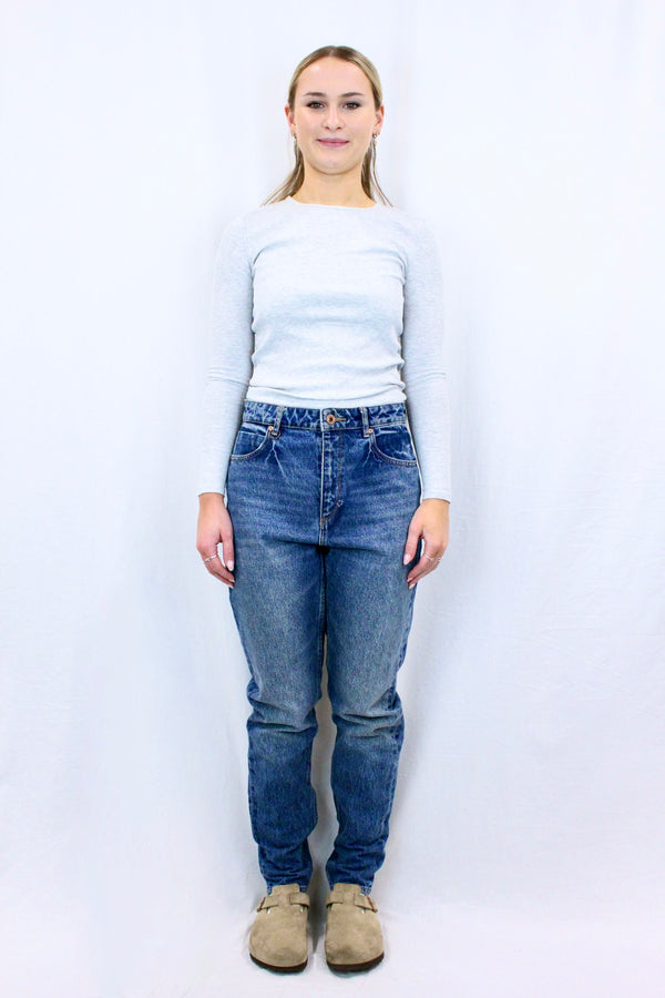 NEUW - Slim-Straight Sand-Wash Jeans