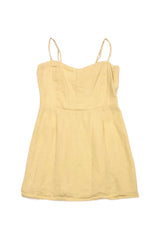 Reformation - Yellow Linen Dress