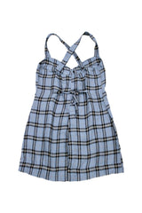 Reformation - Linen Plaid Dress