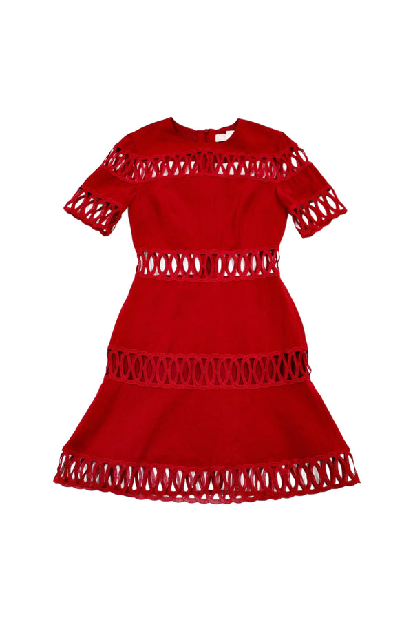 Keepsake - Lace Insert Mini Dress
