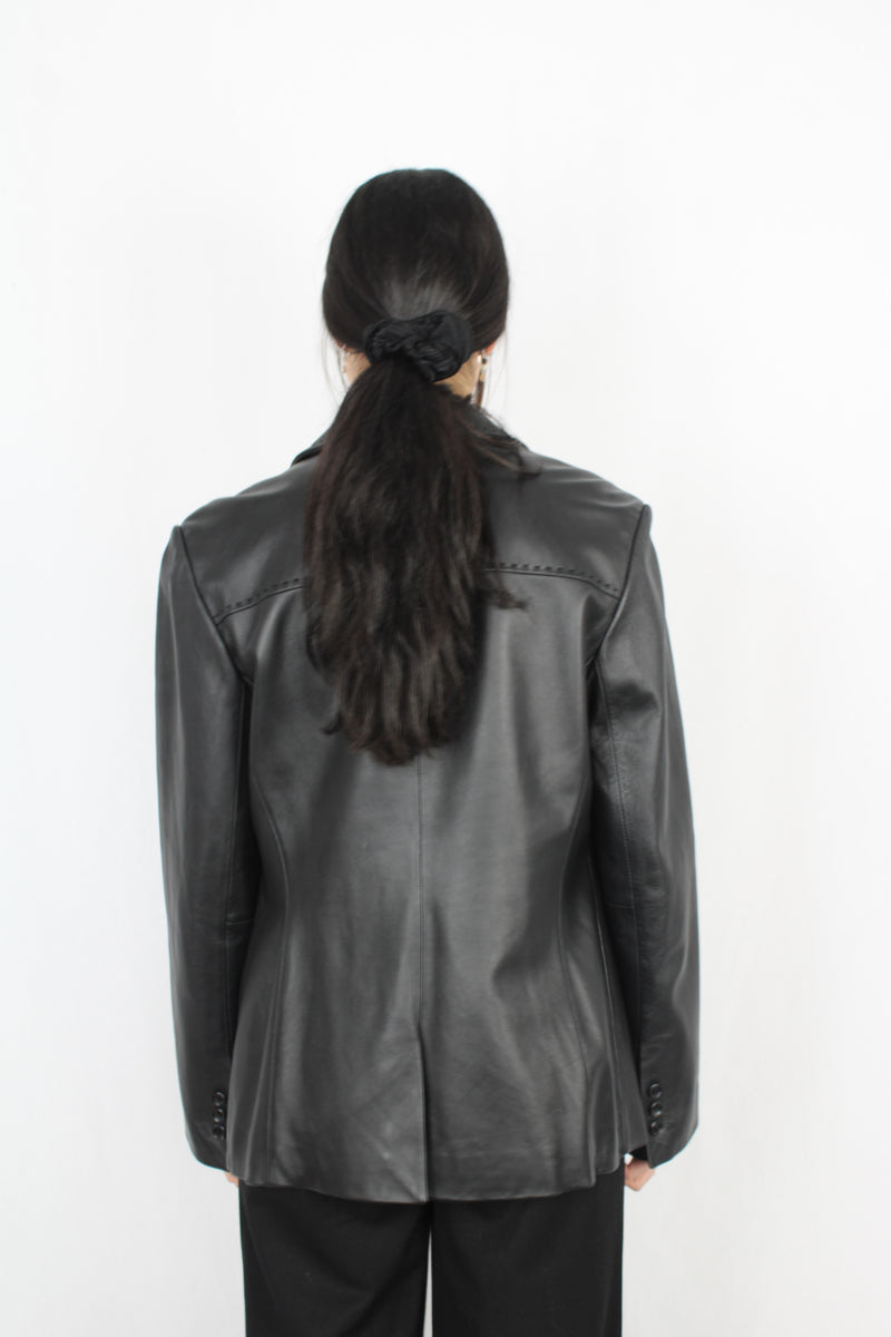 Junction West - Vintage Leather Blazer