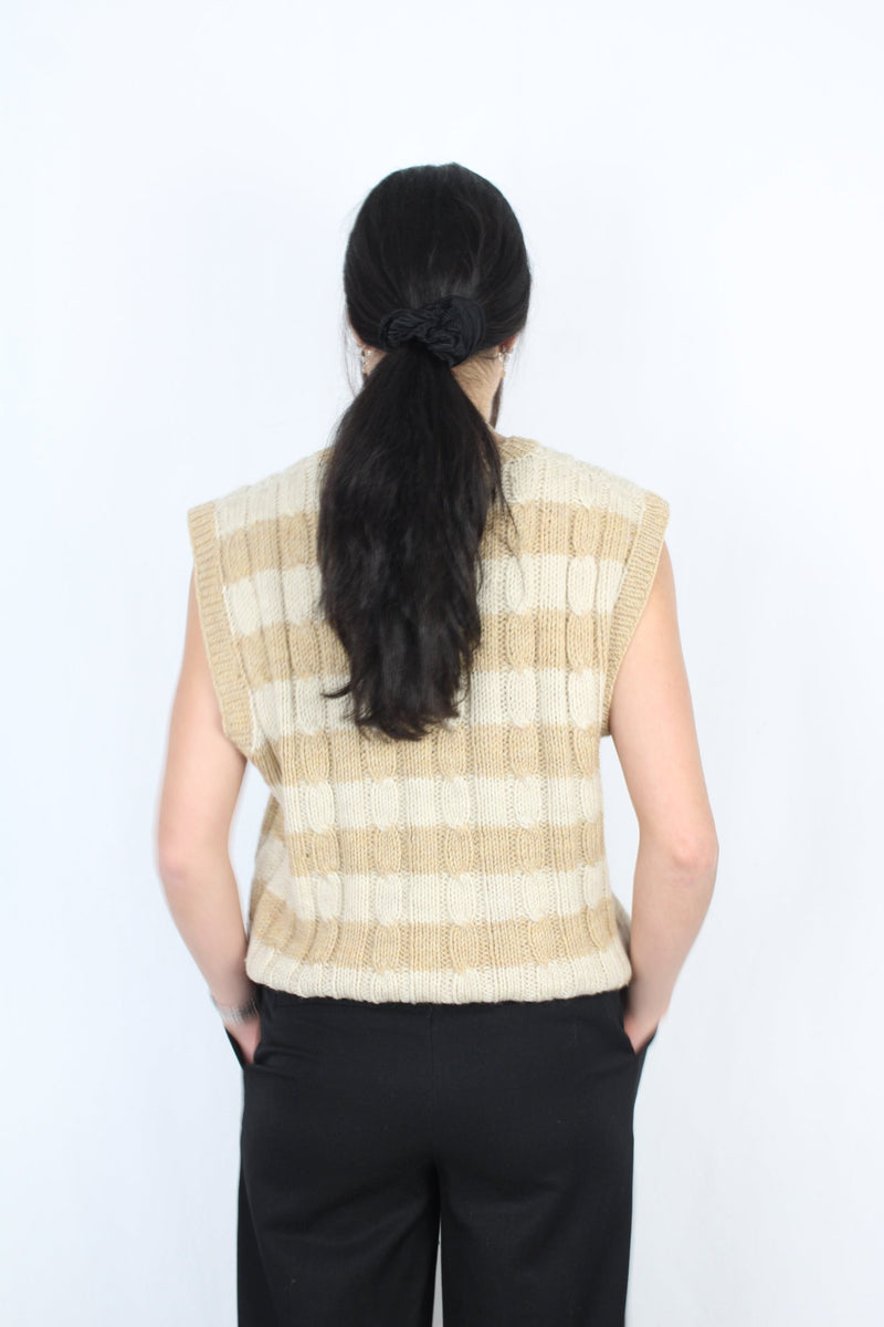 Barbara - Vintage Knit Sweater Vest