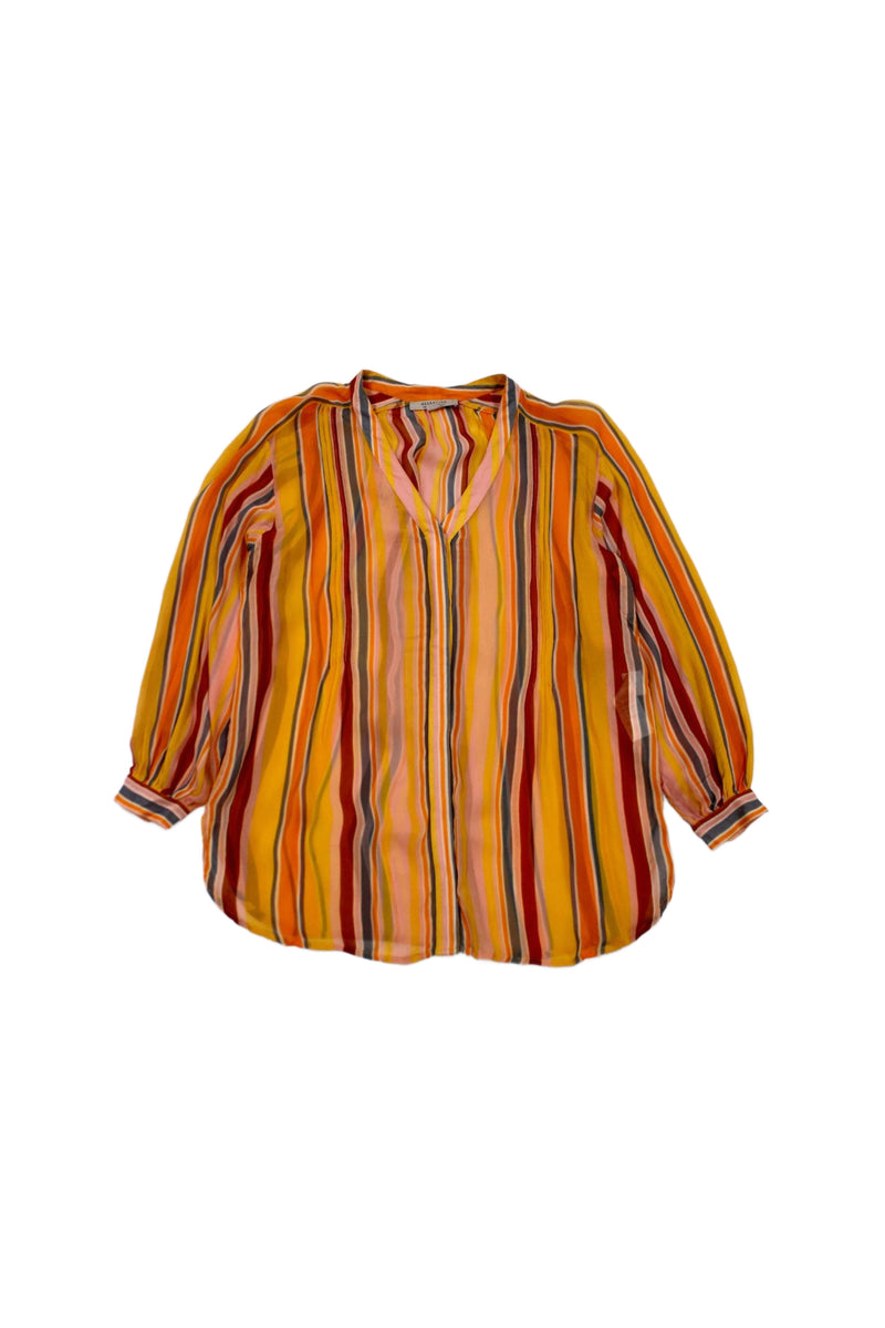 All Saints - Stripe Chiffon Shirt
