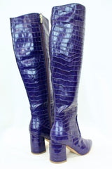 Knee High Reptile Boots