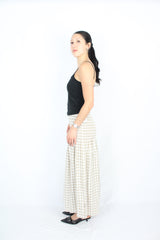 Nes - Gingham Tiered Skirt