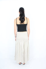 Nes - Gingham Tiered Skirt