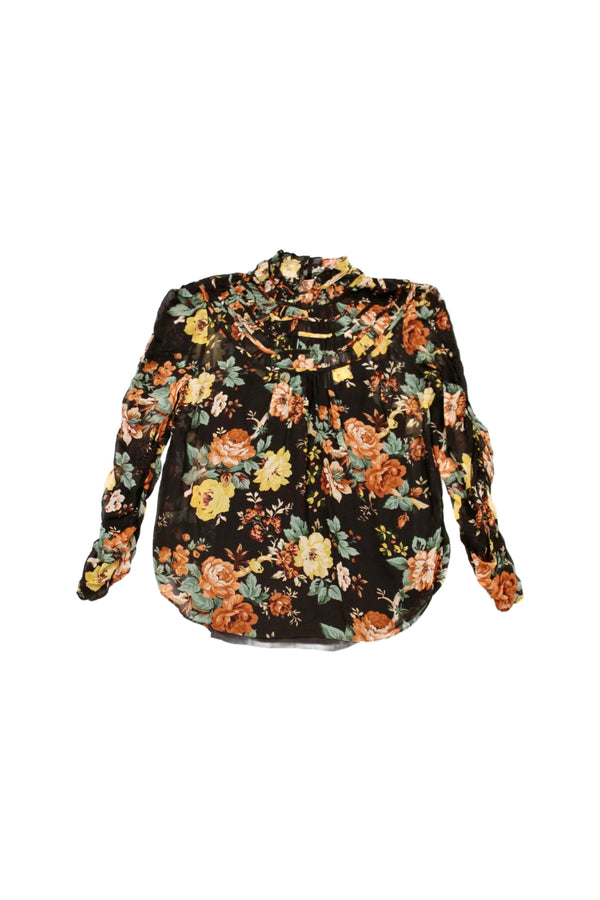 Veronica Beard - Floral Chiffon Top