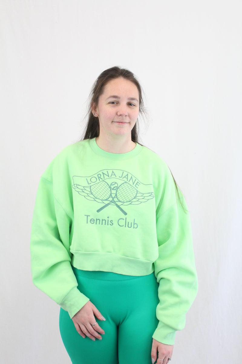 Lorna Jane - Tennis Cropped Sweat