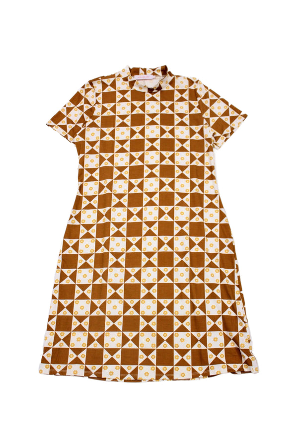 Lisa Says Gah - Patterned Shift Dress