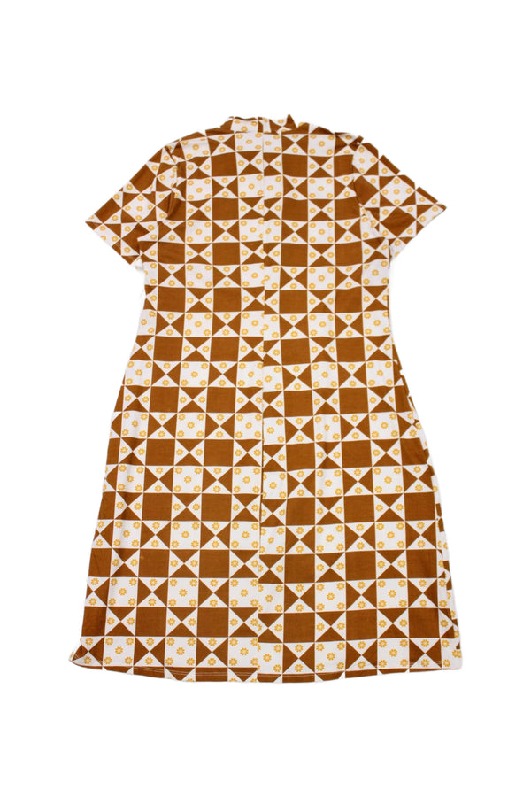 Lisa Says Gah - Patterned Shift Dress