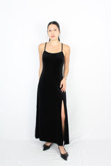 Black Friday - Velvet Slip Dress