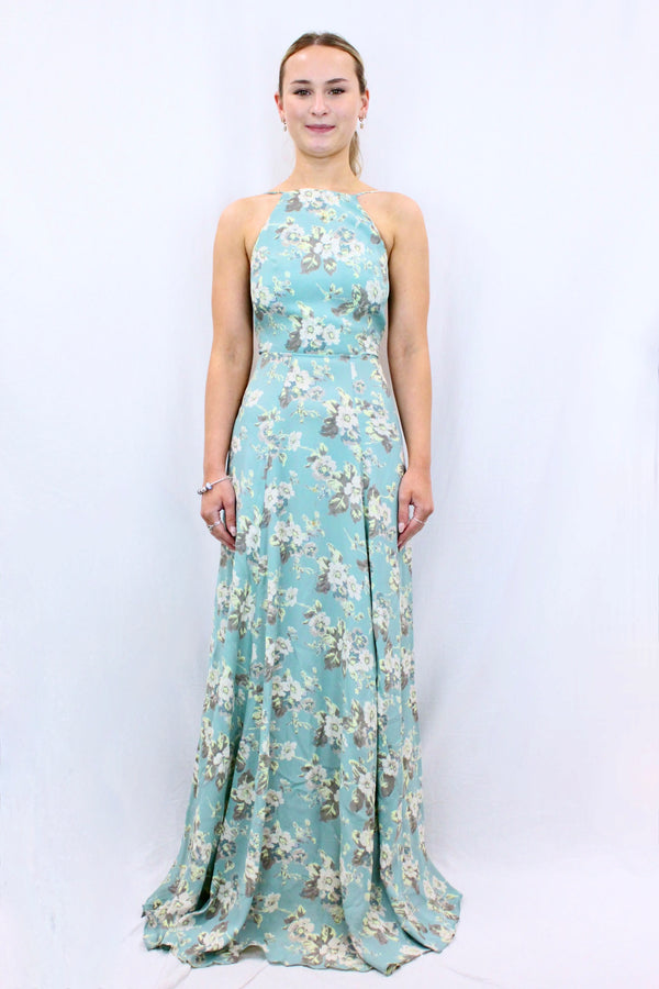 Reformation - Low Back Floral Maxi
