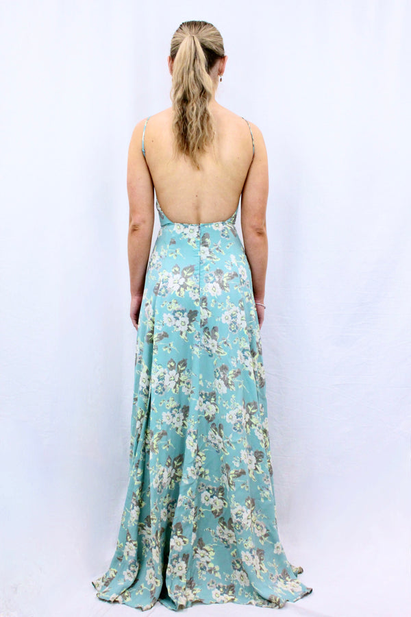 Reformation - Low Back Floral Maxi