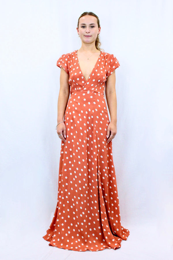 Spotted Wrap Maxi