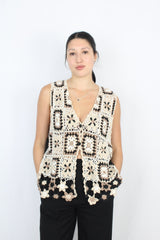 Division Of Graff - Vintage Crochet Vest