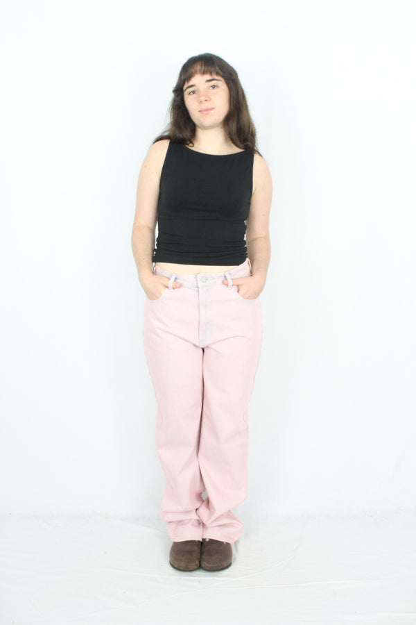 Abrand Jeans - Pink Carrie Jeans