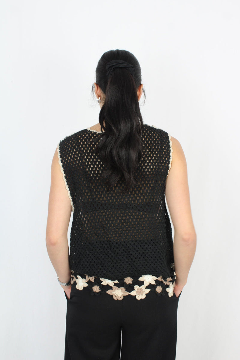 Division Of Graff - Vintage Crochet Vest