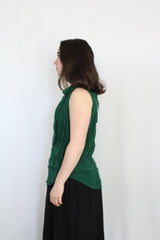 Kate Sylvester - Emerald Silk Top