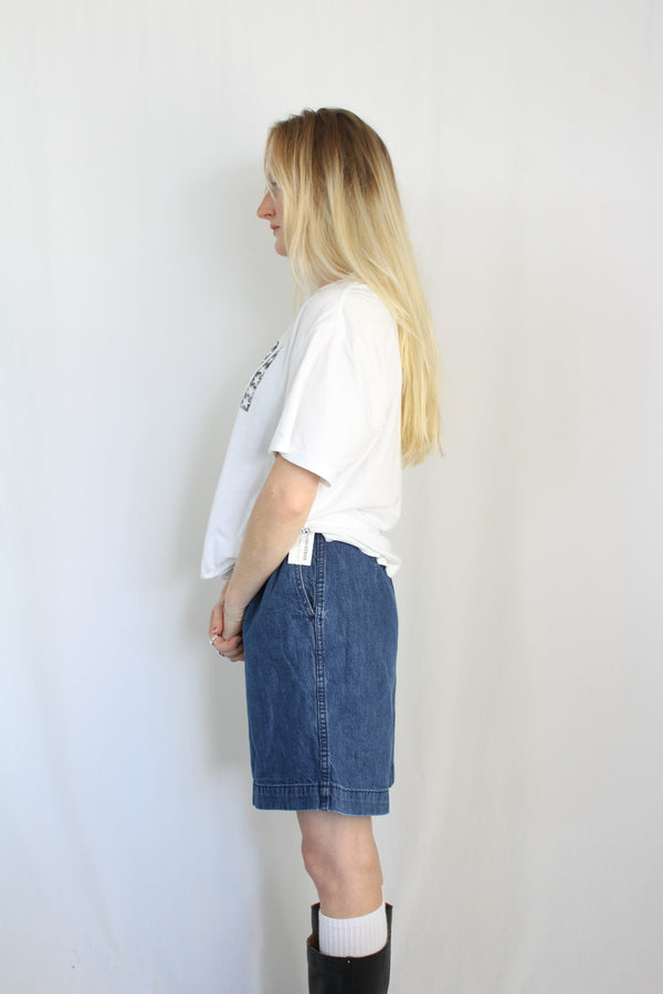 Vintage Denim Long Shorts