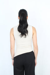 Kookai - Cream Asymmetrical Top