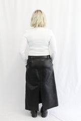 Camilla & Marc - Leather 'Panama' Skirt